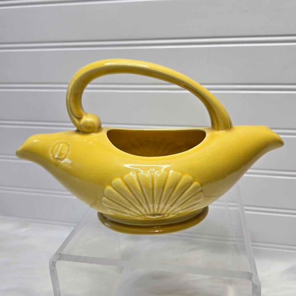 Vintage "MAGIC" Gravy Boat! Lean Fat Separator-PALM SPRINGS CERAMICS, CALIFORNIA